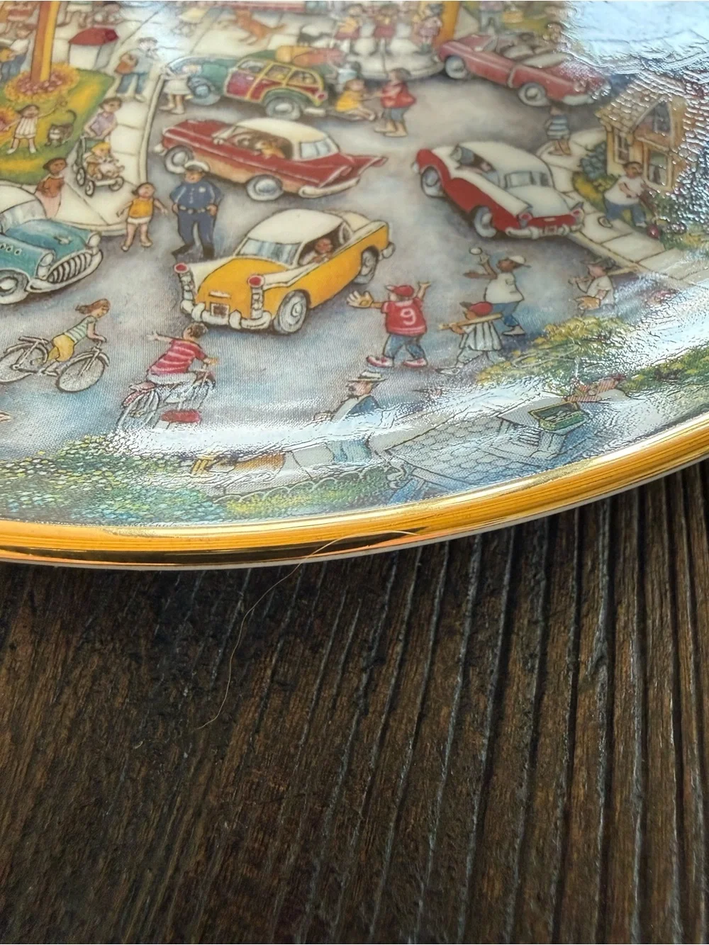 McDonald's Golden Moments Limited Edition Plate